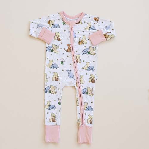 100 Acre Snooze Pink Zippie Jammie