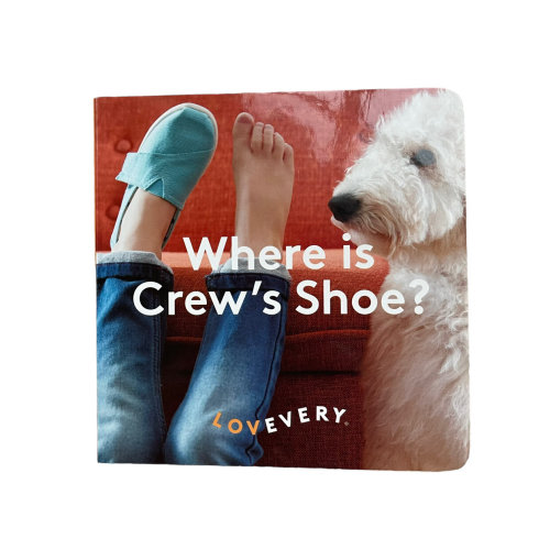 Lovevery Where Is Crew's Shoe? Lift-A-Flap Board Book