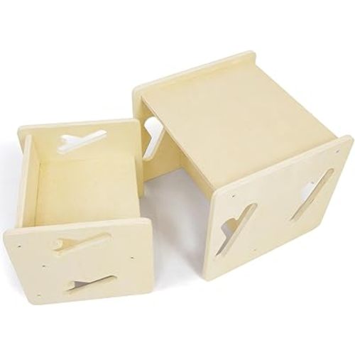 Montessori Weaning Table and Chair Solid Wooded Toddler Table and Chair Set Kids Montessori Furniture