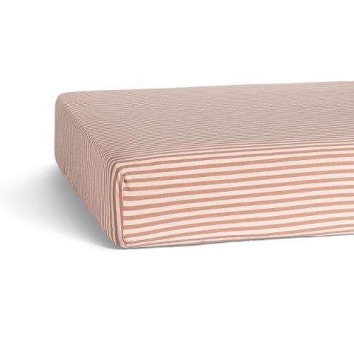 Parker Baby Co. Crib Sheets - Rosewood Stripe