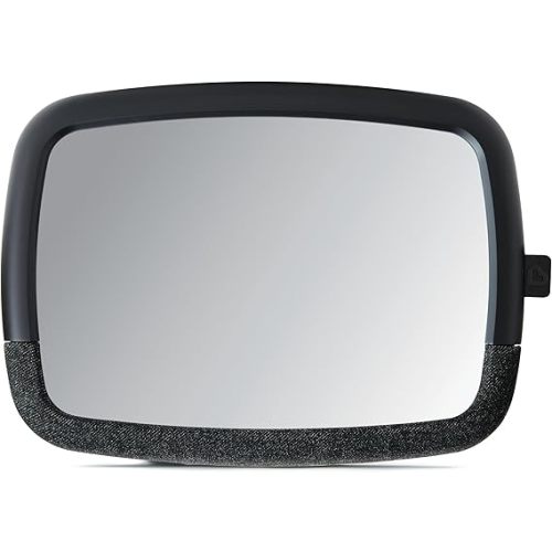 Munchkin® Baby Car Mirror, Pivot 360 Baby in-Sight® Adjustable Auto Mirror for Rear Facing Carseats, Black