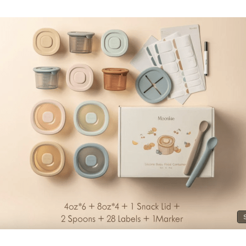 Silicone Baby Food Containers