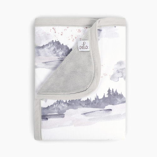 Oilo Studio Jersey Cuddle Blanket - Misty Mountain