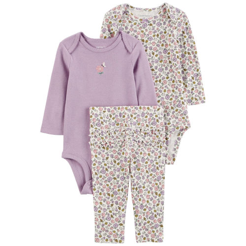 Baby 3-Piece Floral Little Character Set - Carter's | Carter's