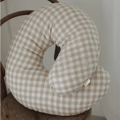 Nursing Pillow & Cover- Gingham