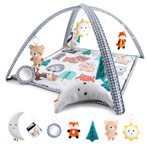 Woodland 7-in-1 Baby Activity Gym and Playmat