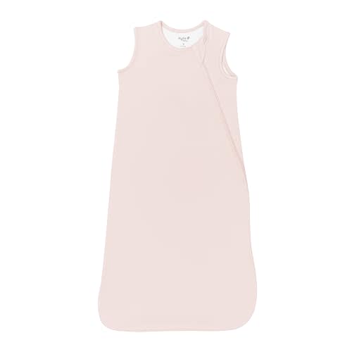 KYTE BABY Unisex Sleep Bag for Babies and Toddlers, 0.5 Tog, 97% Rayon made from Bamboo, 3% Spandex (Medium, Blush)