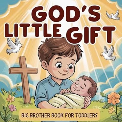 God's Little Gift: Big Brother Book for Toddles: A Gentle Christian Picture Story for Little Ones Welcoming Their New Sibling