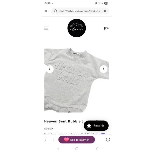 Heaven Sent Bubble Jumpsuit – OUR HOUSE ABOVE