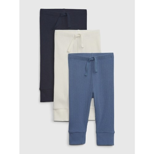 Baby First Favorites TinyRib Pants (3-Pack) | Gap
