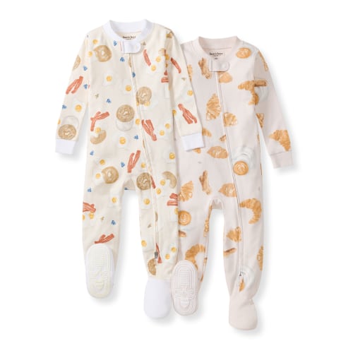 Eggs & Coffee Organic Sleep & Play 2 Pack – Burt's Bees Baby