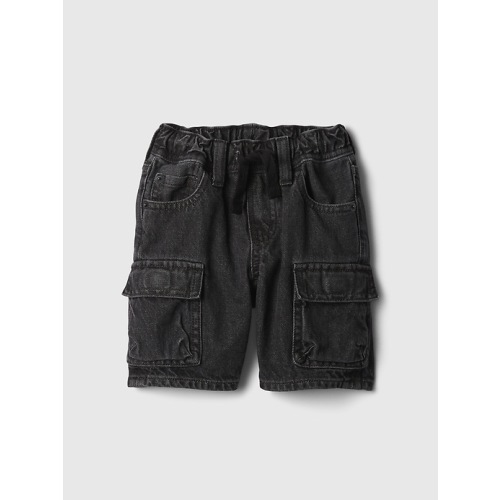 babyGap Denim Pull-On Cargo Shorts