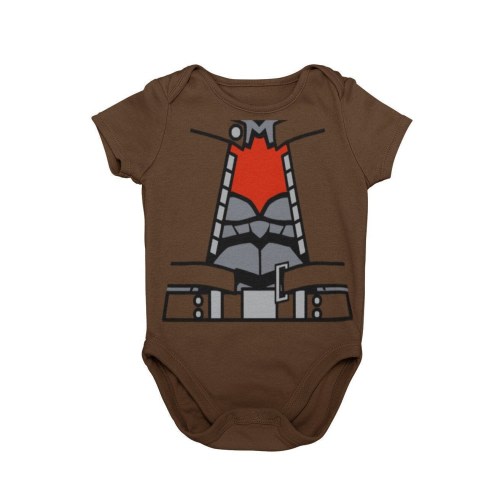 Baby Red Villain Halloween Costume Bodysuit | Baby Hooded Hero Cosplay Costume Bodysuit | Baby Bat Hero Costume | MNSSHP Costume | Baby Gift