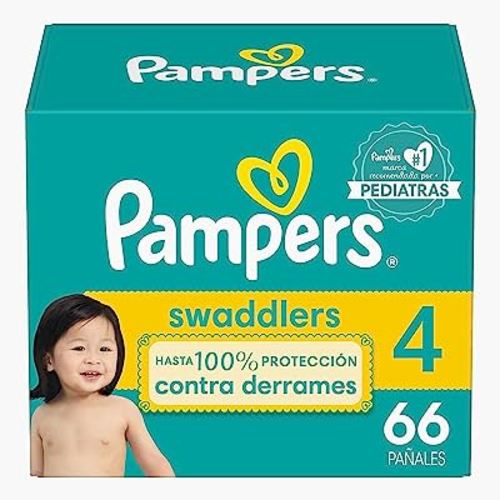 Pampers Swaddlers Active Baby Diaper Size 4 66 Count