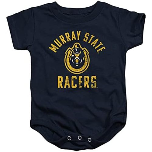 Murray State University Official Racers Logo Unisex Infant Snap Suit for Baby
