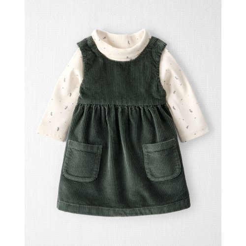 Baby Girl 2-Piece Organic Cotton Jumper Set - Little Planet | Carter's