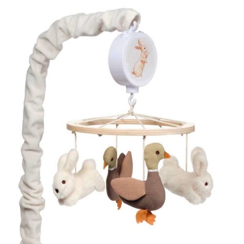Bunny Hop Musical Mobile