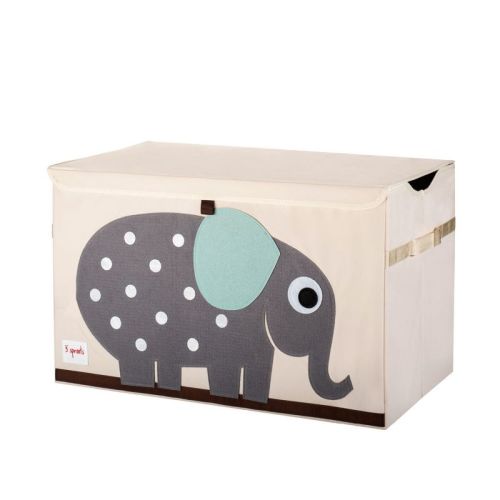 3 Sprouts Toy Chest - Elephant