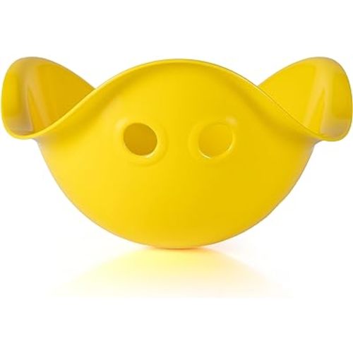 Fat Brain Toys bilibo by MOLUK, bilibo Seats for Toddlers and Kids, Indoor/Outdoor Play, Toys for Ages 2-4, Yellow