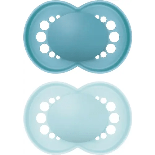 MAM Original Matte Baby Pacifier, 2 Pack, 6-16 Months, Boy,2 Count