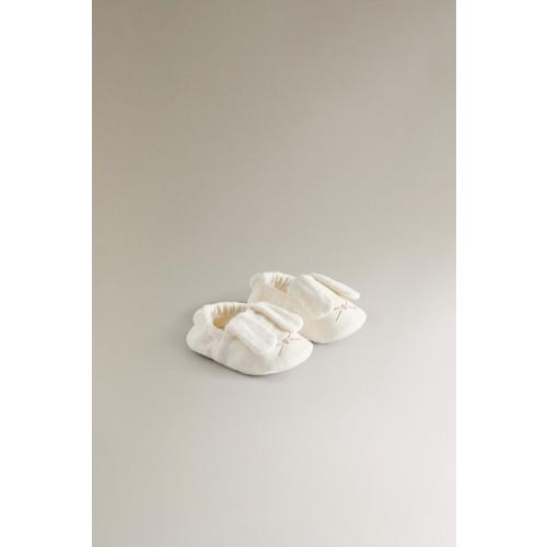 ANIMAL BOOTIES - Off White | ZARA United States
