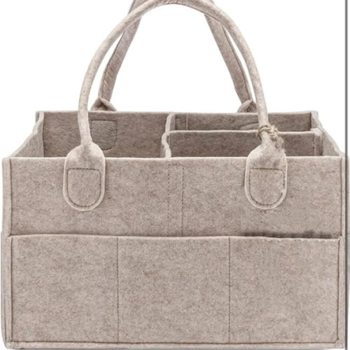 LYTTTT Oatmeal Baby Diaper Caddy Organizer,Portable with Handle, Perfect for Changing Table, Nursery and Car : Amazon.com.au: Baby