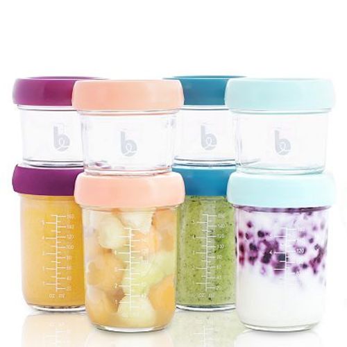 Babymoov Glass Babybols Food Storage 8 Piece Multiset