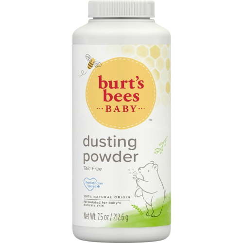 Burt's Bees Baby Dusting Powder, Talc-Free, Pediatrician Tested, 7.5oz; Sensitive Skin Care