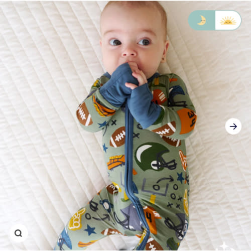Touchdown Time Zippy - Little Sleepies