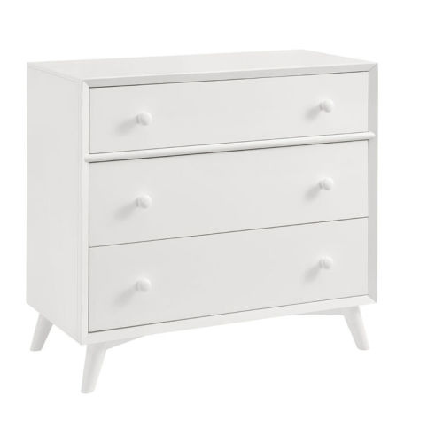 Dawson 3 Drawer Dresser White - R Exclusive