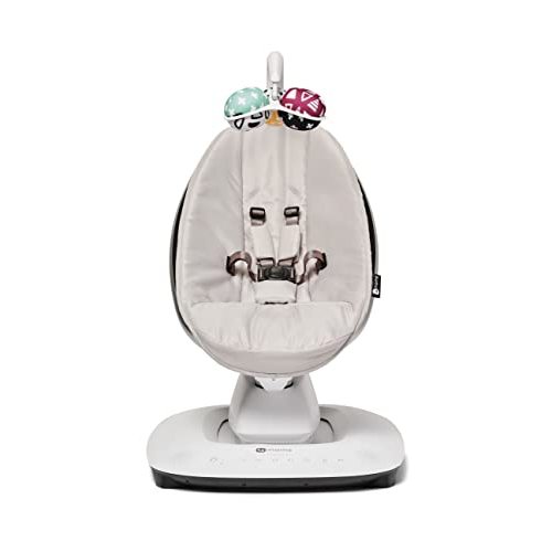 4moms MamaRoo Multi-Motion Baby Swing, Bluetooth Baby Swing with 5 Unique Motions, Grey