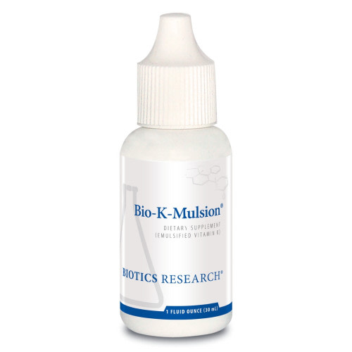 Bio-K-Mulsion® Oral Vitamin K by Biotics Research, 1oz. | In His Hands