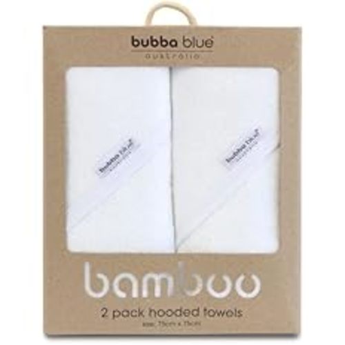 2 PK Bamboo Hooded Towels