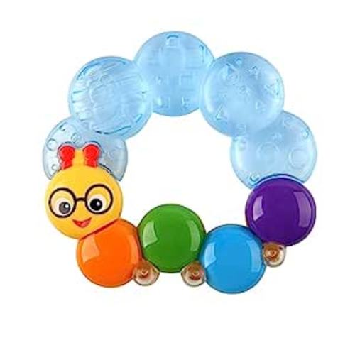 Baby Einstein Teether-pillar Rattle and Chill Teething Toy, Ages 3 months + : Toys & Games