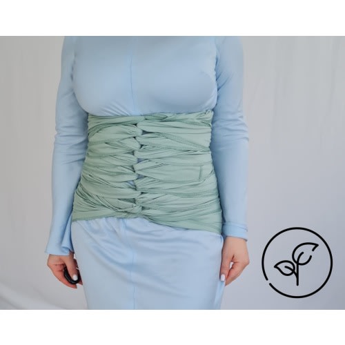 Bengkung belly binding, pregnancy wrap, woman postpartum care, Organic Maternity belt, Bengkung belly wrap organic cotton
