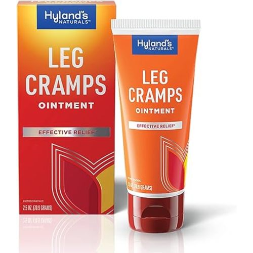 Hyland's Leg Cramps Ointment, Arnica Gel Leg Cramp Relief, Natural Relief of Calf, Leg and Foot Cramp, 2.5 oz