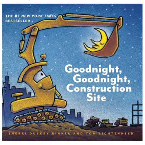 Goodnight, Goodnight Construction Site (Board Book for Toddlers, Children's Board Book)