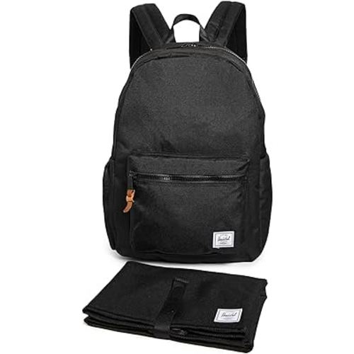 Herschel Supply Co. Women's Settlement Backpack Diaper Bag, Black, One Size