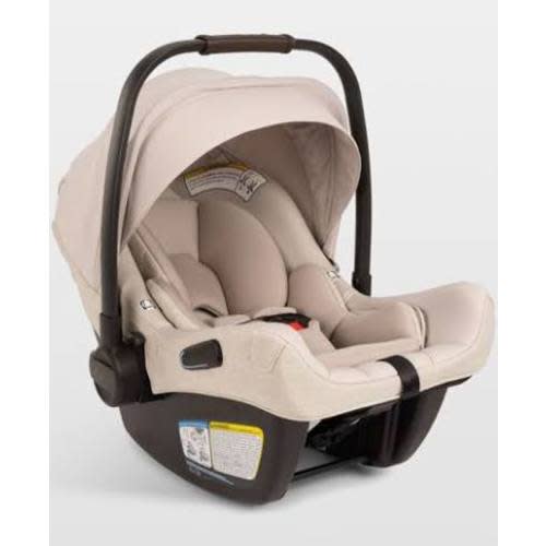 Nuna ® PIPA ™ aire rx Biscotti Brown Reclining Infant Car Seat + PIPA RELX Base
