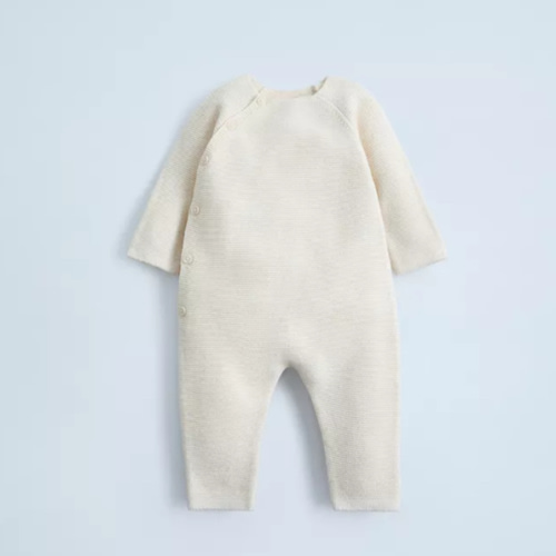GARTER STITCH JUMPSUIT - Light beige | ZARA United States