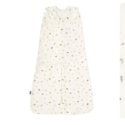 Campsite Print Cotton Swaddle Newborn| HALO