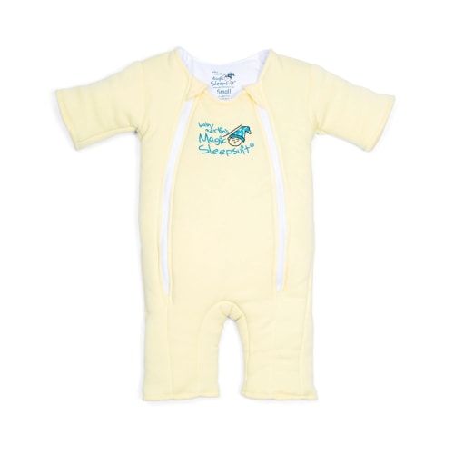 Yellow Baby Merlin’s Magic Sleepsuit Size Large | 100% Cotton Baby Sleepwear