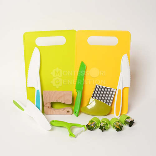Montessori Cooking Tools - A Real Kitchen Set Safe for Children!