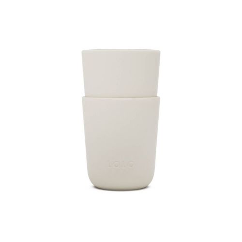 Lalo 6 fl oz Cups - Oatmeal - 2pk