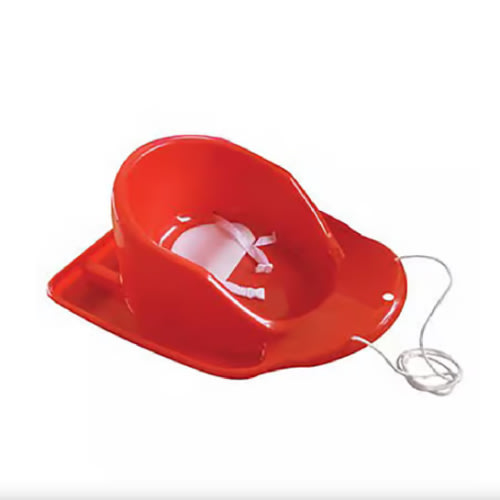 Flexible Flyer Toddler Boggan Injection Molded Plastic Toboggan 27 in. L