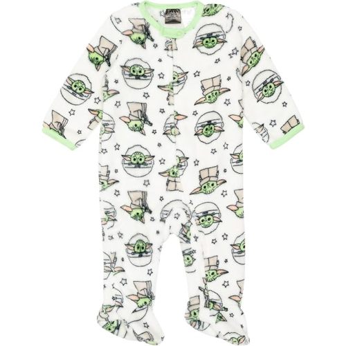 STAR WARS The Mandalorian The Child Baby Zip Up Sleep N' Play Coverall Newborn to Infant