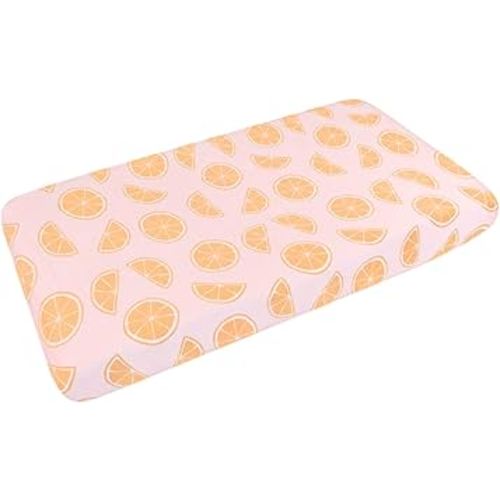 Copper Pearl Premium Knit Changing Pad Cover : Soft, Stylish, and Universal Fit for All Standard Diaper Changing Pads, Trendy Design Changing Pad Covers, Cutie