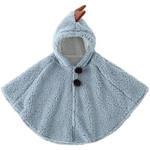 Lifup Baby Toddler Hooded Poncho Cape Cloak, Winter Faux Fur Jacket Children's Cover Cloak Car Seat Coat