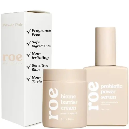 Baby Cream & Baby Serum Power Pair Biome Barrier | For All Skin Hydrating Body, Face, Dry Irritated Skin Toddlers, Newborns Skincare (Power Pair)