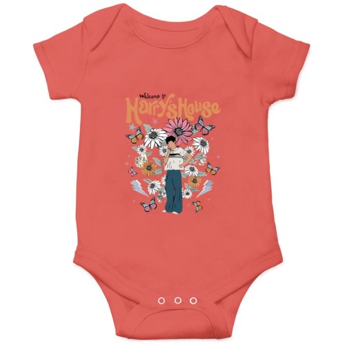 Harry Merch, Harry's House Album Onesies sold by Ofella Running | SKU 116570737 | Printerval